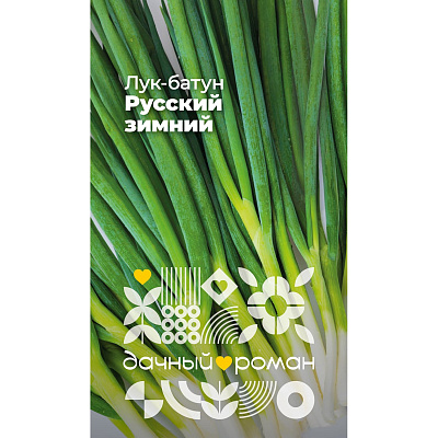 Семена Лук батун Русский зимний, 0,5 гр. Дачный роман