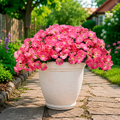 Петуния ампельная Изи Вэйф Роузи Доун
