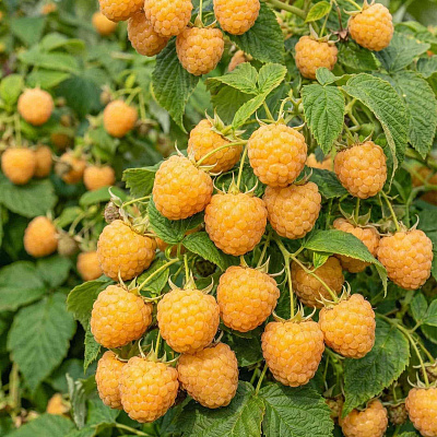 Малина ремонтантная Янтарная Садко