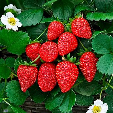 Фото Земляника ремонтантная Лоран F1